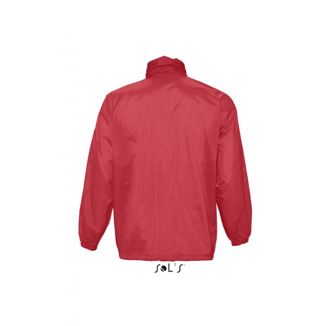 Sol's surf - unisex water repellent windbreaker culoare red marimea xs