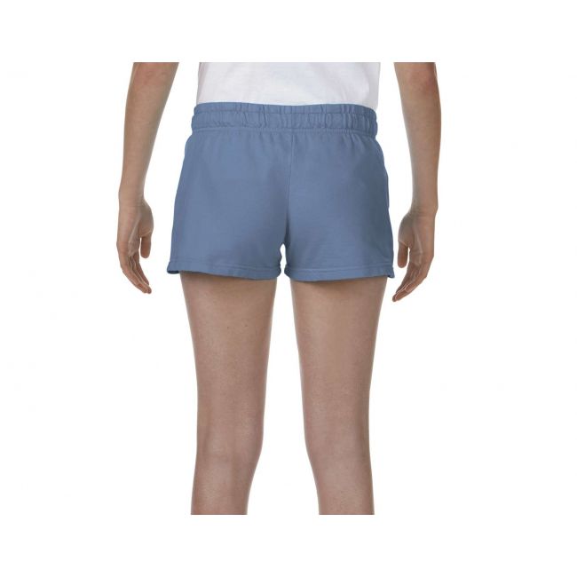 Ladies' french terry shorts culoare blue jean marimea m