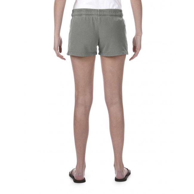 Ladies' french terry shorts culoare grey marimea m