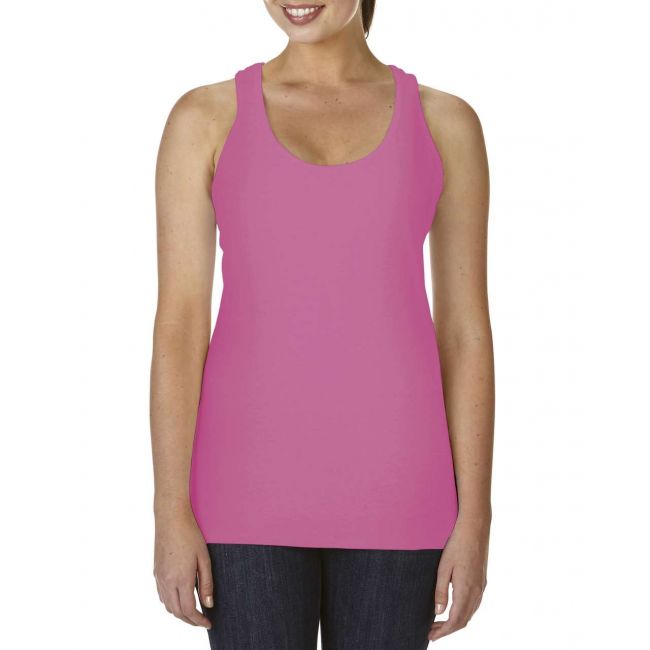 Ladies' lightweight racerback tank top culoare crunchberry marimea xs