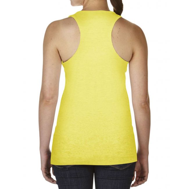 Ladies' lightweight racerback tank top culoare neon yellow marimea s