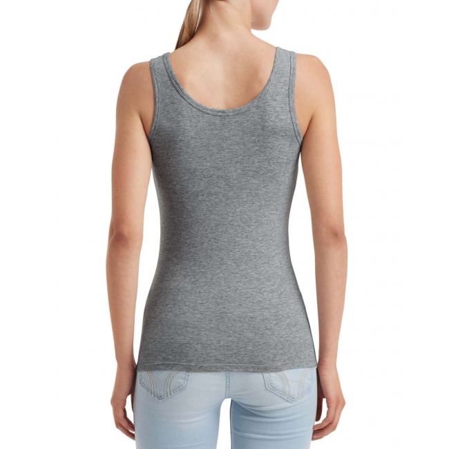 Women's stretch tank culoare heather graphite marimea 2xl