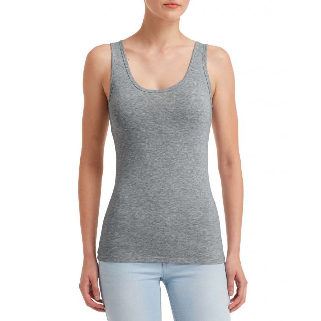 Women's stretch tank culoare heather graphite marimea xl