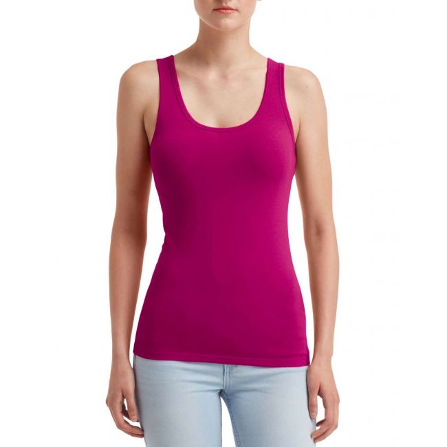 Women's stretch tank culoare raspberry marimea l