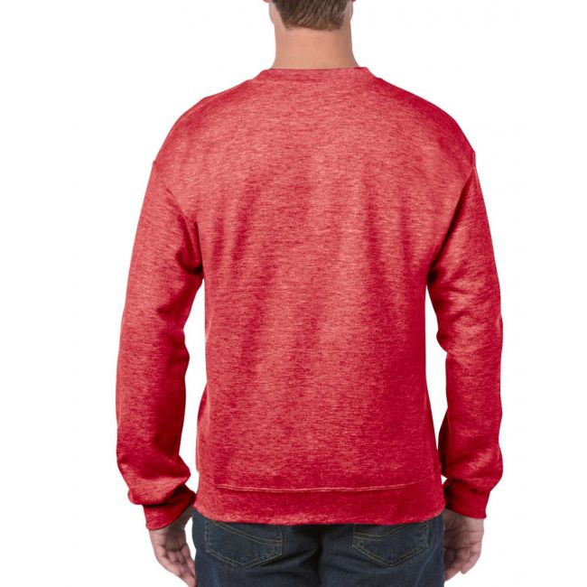 Heavy blend™ adult crewneck sweatshirt culoare heather sport scarlet red marimea m