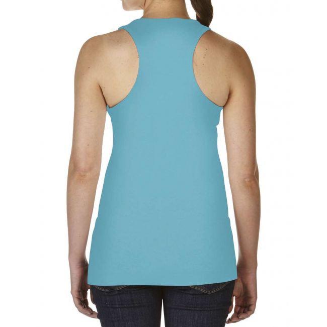 Ladies' lightweight racerback tank top culoare lagoon blue marimea 2xl