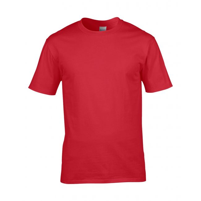 Premium cotton® adult t-shirt culoare red marimea 3xl