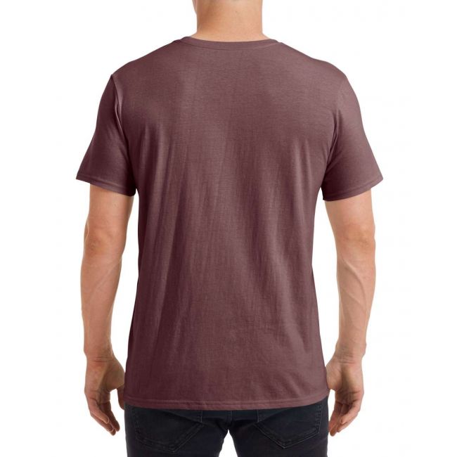 Adult tri-blend tee culoare heather maroon marimea xl