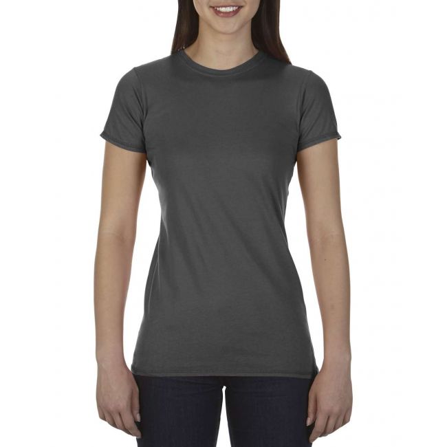 Ladies' lightweight fitted tee culoare graphite marimea 2xl