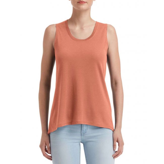 Women's freedom sleeveless tee culoare terracotta marimea xs