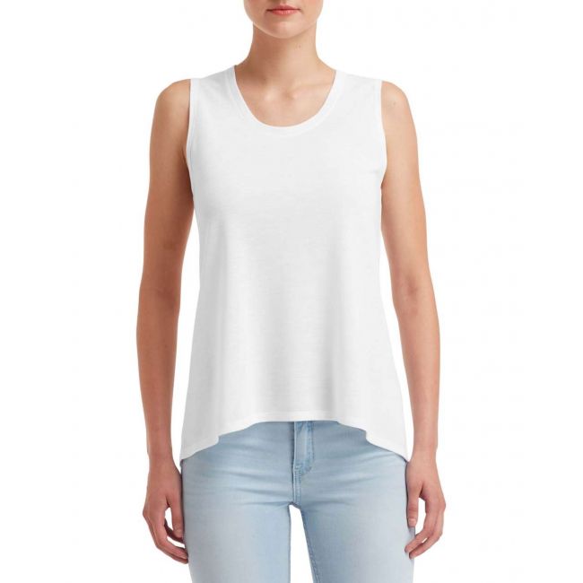 Women's freedom sleeveless tee culoare white marimea l