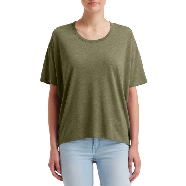 Women's freedom tee culoare heather city green marimea l