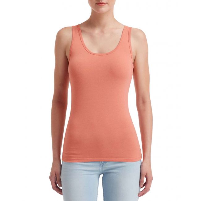 Women's stretch tank culoare terracotta marimea 2xl