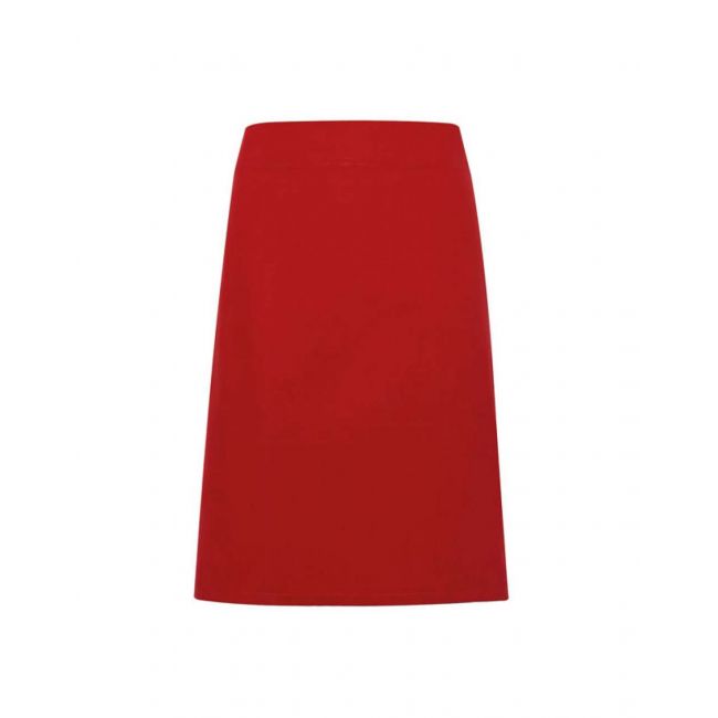 'calibre' heavy cotton canvas waist apron culoare red marimea u