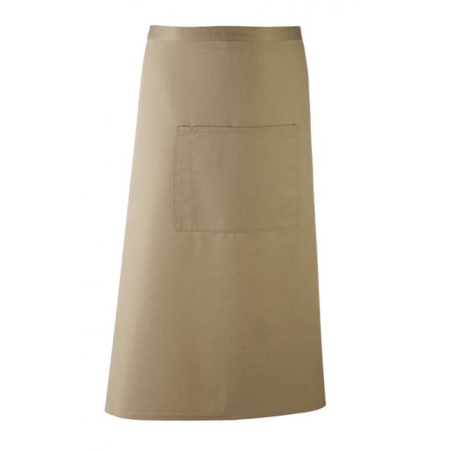 'colours collection’ bar apron with pocket culoare olive marimea u