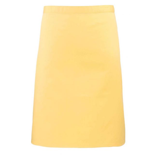 'colours collection’ mid length apron culoare lemon marimea u