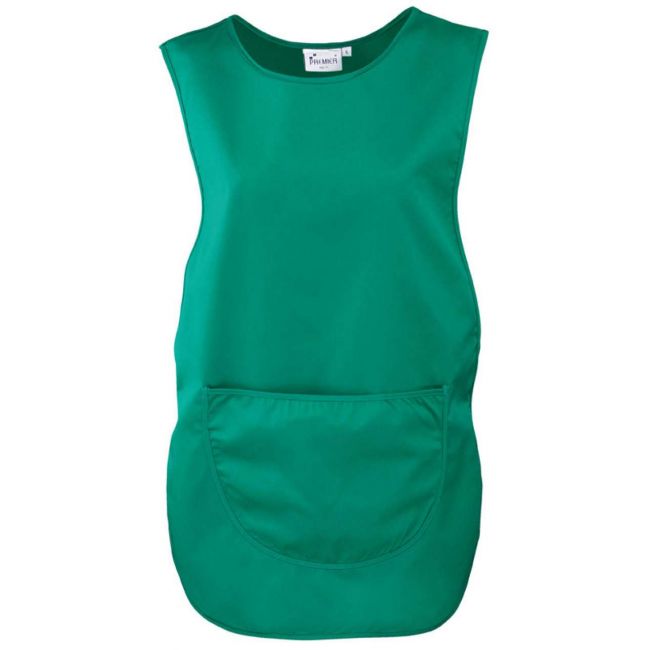 Women's pocket tabard culoare emerald marimea 2xl