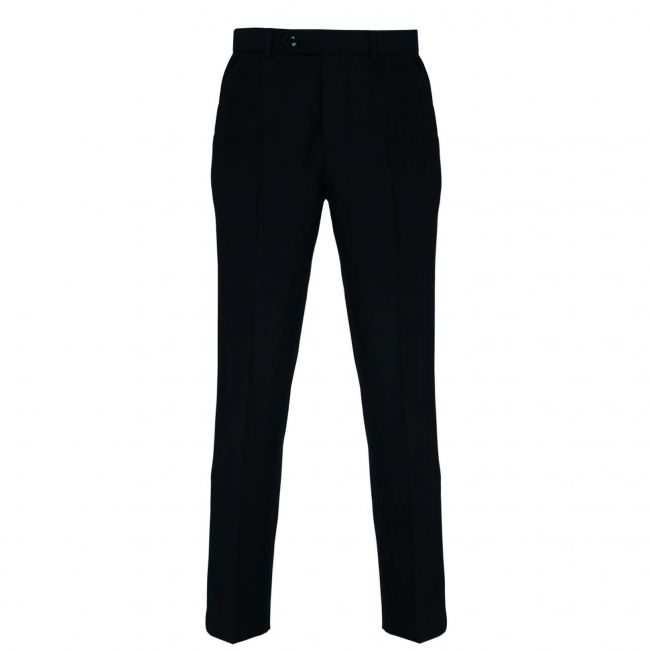 Men’s tailored polyester trousers culoare black marimea 40