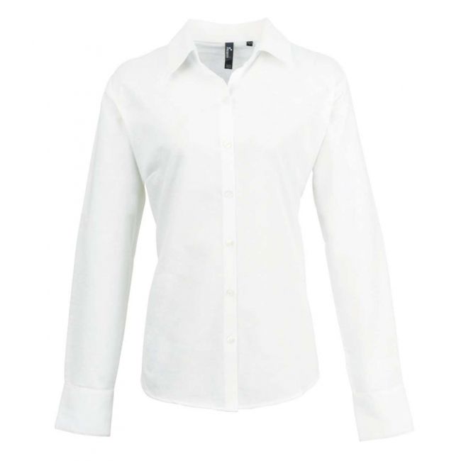 Women's long sleeve signature oxford blouse culoare white marimea 4xl