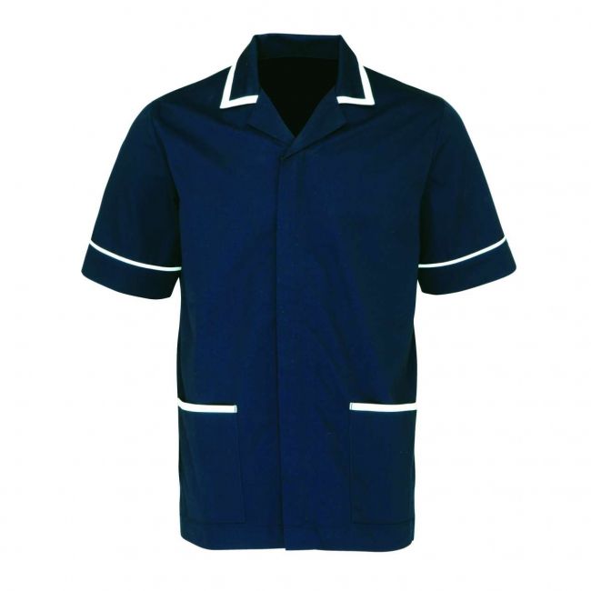 ‘malvern’ men’s healthcare tunic culoare navy/white marimea s