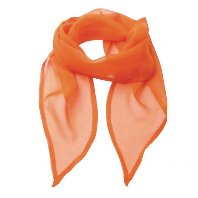 'colours collection' plain chiffon scarf culoare terracotta marimea u