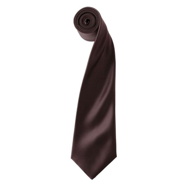 'colours collection' satin tie culoare brown marimea u