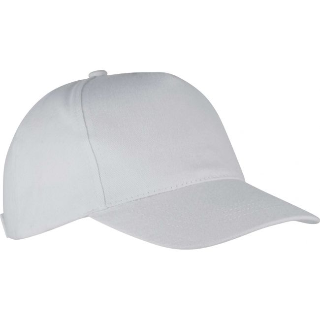 Heavy cotton cap - 5 panels culoare white marimea u