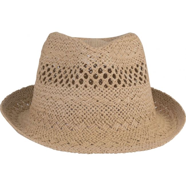 Panama straw hat culoare natural marimea 59