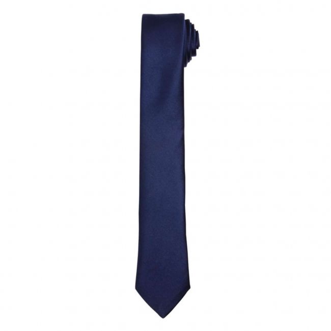 Slim tie culoare navy marimea u