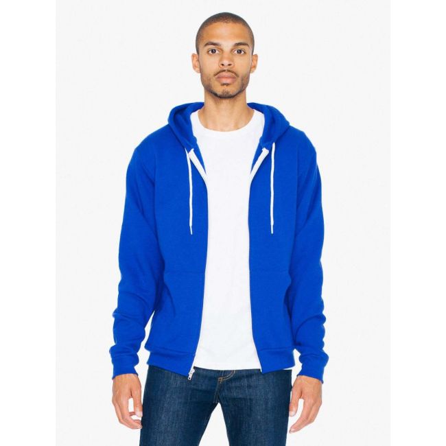 Unisex flex fleece zip hoodie culoare lapis marimea xs