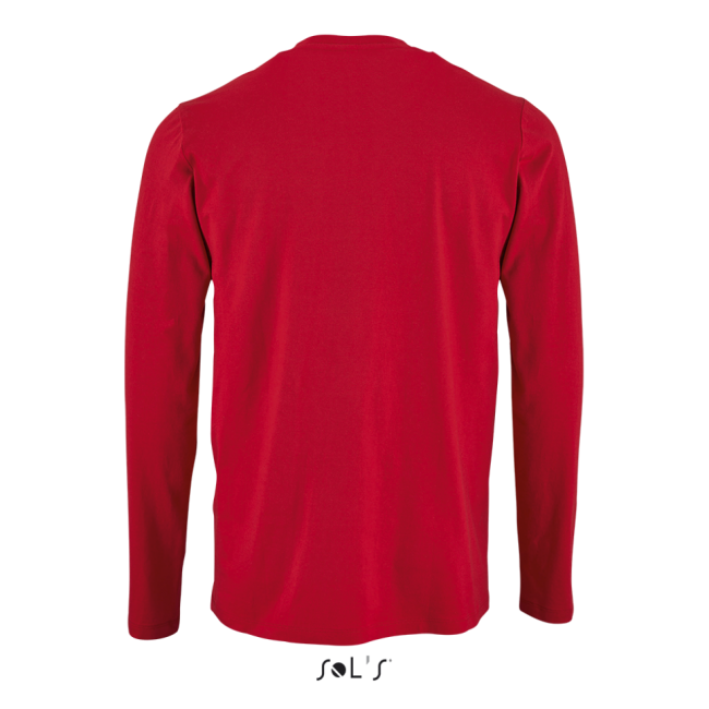 Sol's imperial lsl men - long-sleeve t-shirt culoare red marimea m