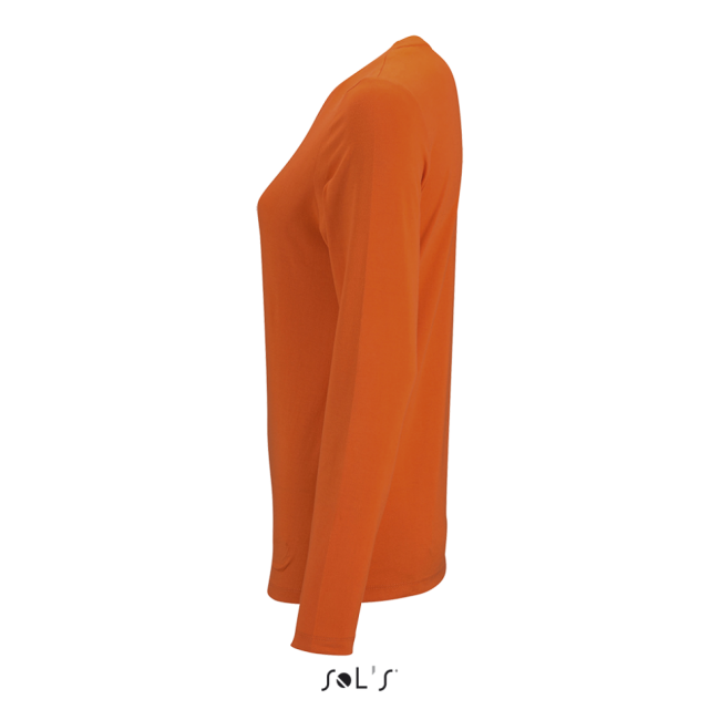 Sol's imperial lsl women - long-sleeve t-shirt culoare orange marimea s