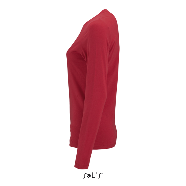 Sol's imperial lsl women - long-sleeve t-shirt culoare red marimea l