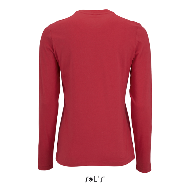 Sol's imperial lsl women - long-sleeve t-shirt culoare red marimea s