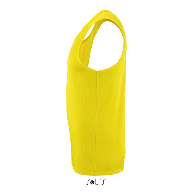 Sol's sporty tt men - sports tank top culoare neon yellow marimea l