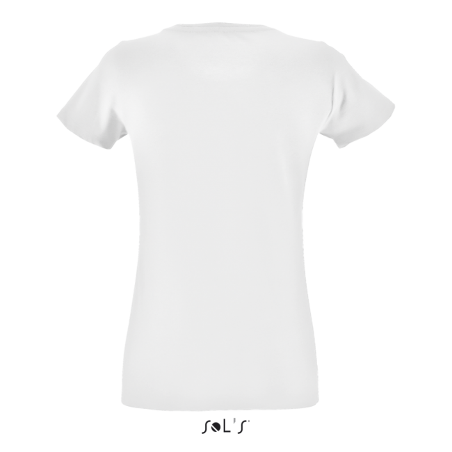 Sol's regent fit women round collar fitted t-shirt culoare white marimea s