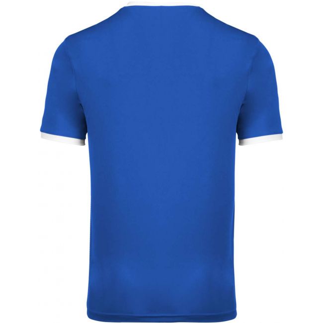 Adults' short-sleeved jersey culoare sporty royal blue/white marimea m