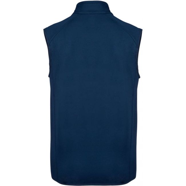 Dual-fabric sleeveless sports jacket culoare sporty navy/sporty navy marimea s