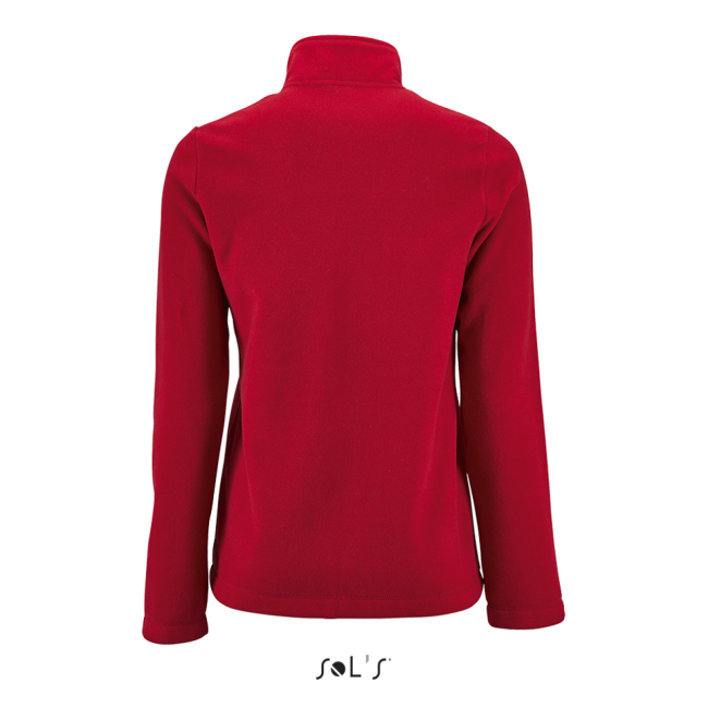 Sol's norman women - plain fleece jacket culoare red marimea l