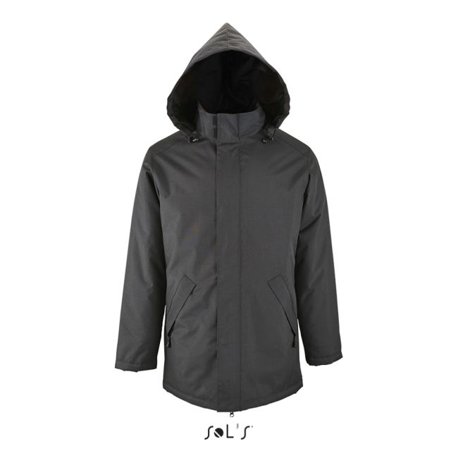 Sol's robyn - unisex jacket with padded lining culoare charcoal grey marimea 3xl