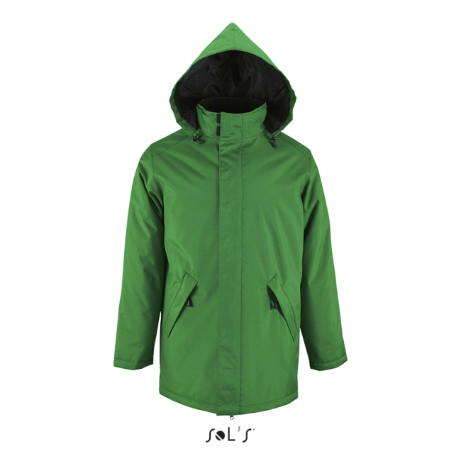 Sol's robyn - unisex jacket with padded lining culoare kelly green marimea 3xl