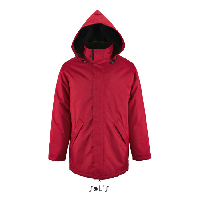 Sol's robyn - unisex jacket with padded lining culoare red marimea xl