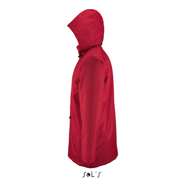 Sol's robyn - unisex jacket with padded lining culoare red marimea xl