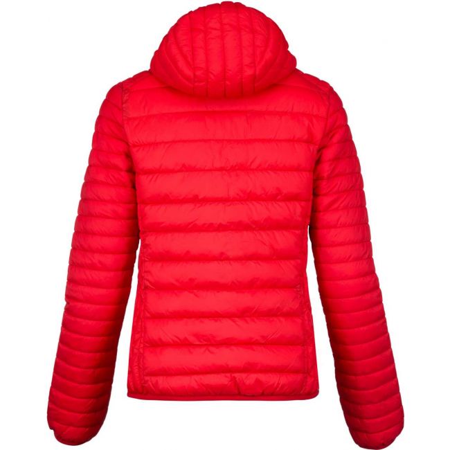 Ladies' lightweight hooded padded jacket culoare red marimea s