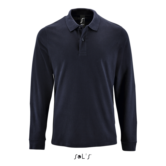 Sol's perfect lsl men - long-sleeve piquÉ polo shirt culoare french navy marimea 2xl