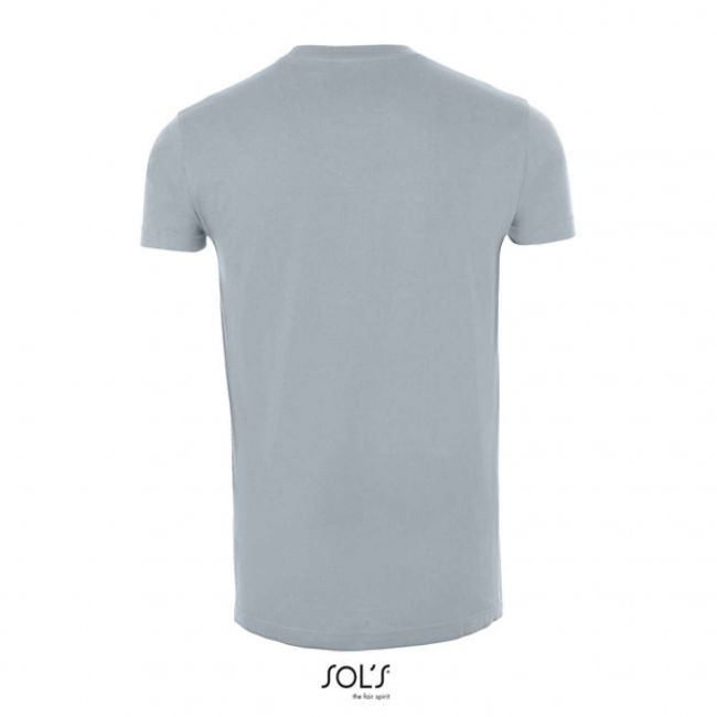 Sol's imperial fit - men's round neck close fitting t-shirt culoare pure grey marimea 2xl