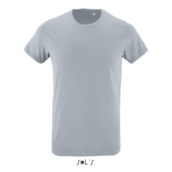 Sol's regent fit - men’s round neck close fitting t-shirt culoare pure grey marimea 2xl