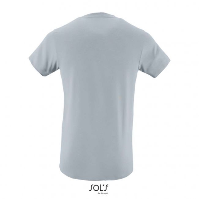 Sol's regent fit - men’s round neck close fitting t-shirt culoare pure grey marimea 2xl