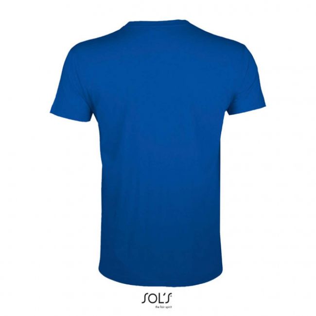 Sol's regent fit - men’s round neck close fitting t-shirt culoare royal blue marimea xs