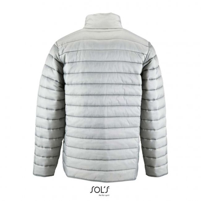 Sol's ride men - light padded jacket culoare metal grey marimea 2xl